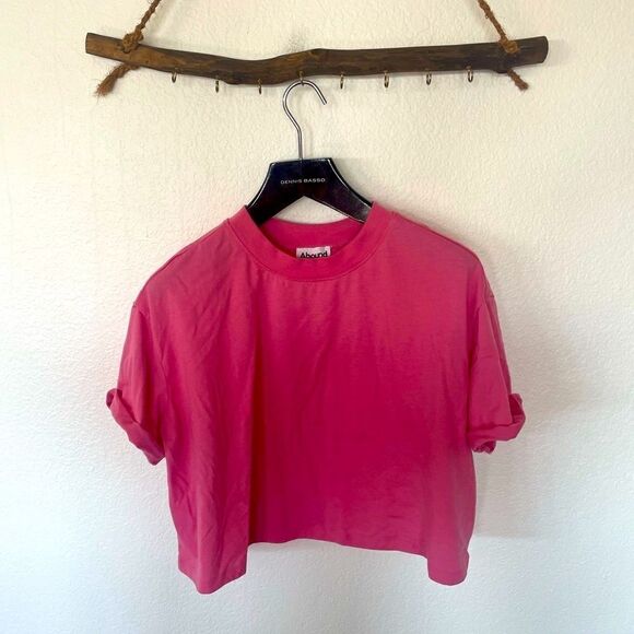 Pink t shirt crop - Picture 1 of 1